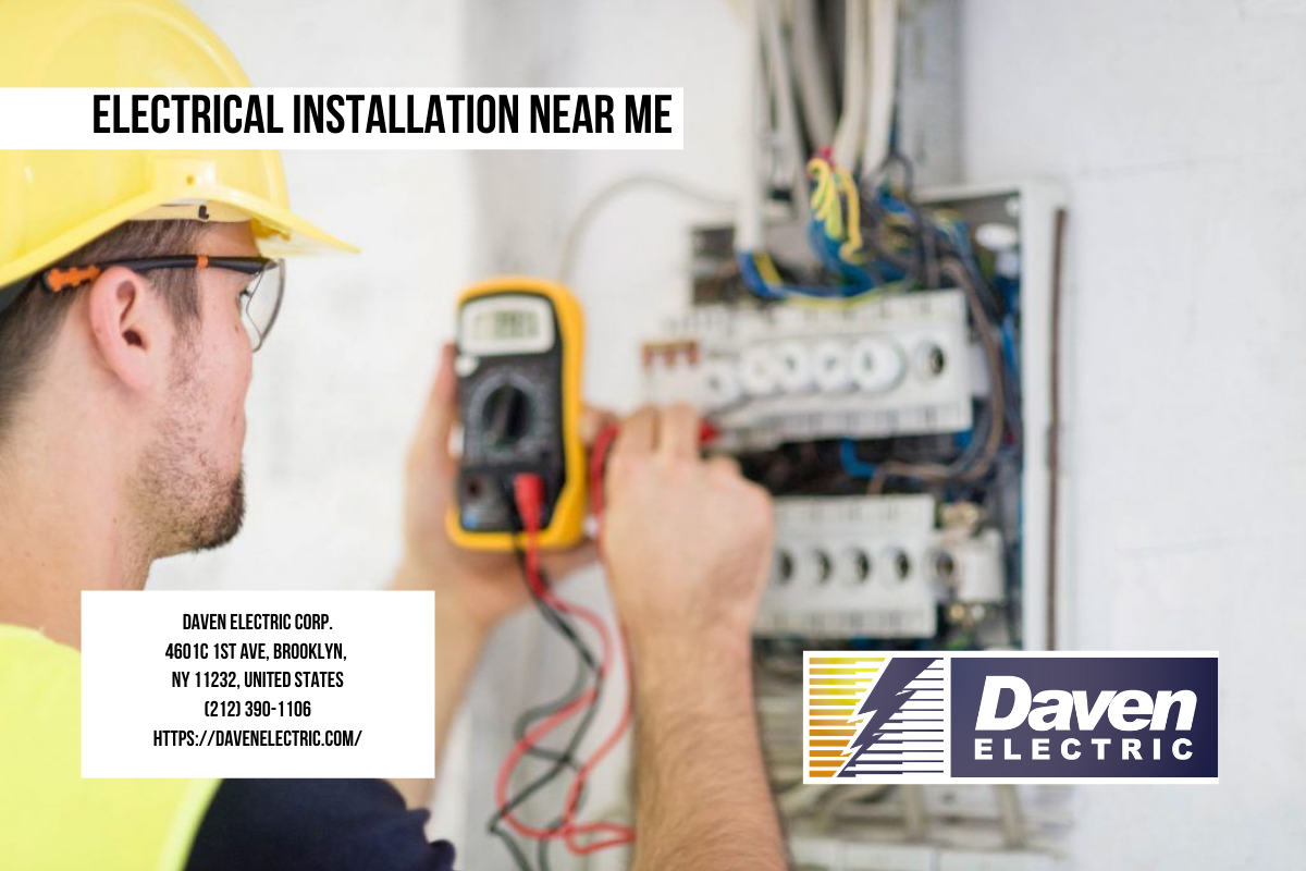 Electrical Installation Near Me Daven Electric Corp. (212)3901106